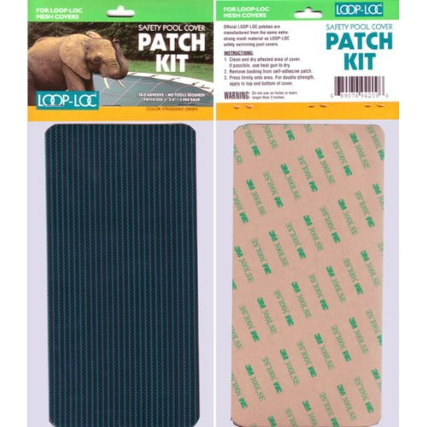 3 Pack Loop-Loc Patch Kit 3M Mesh Gray